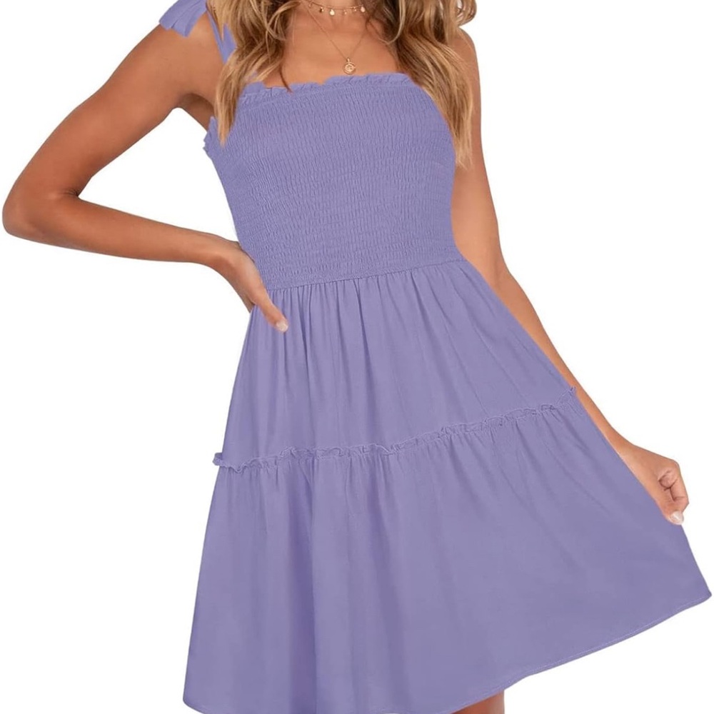 Purple Summer Dress